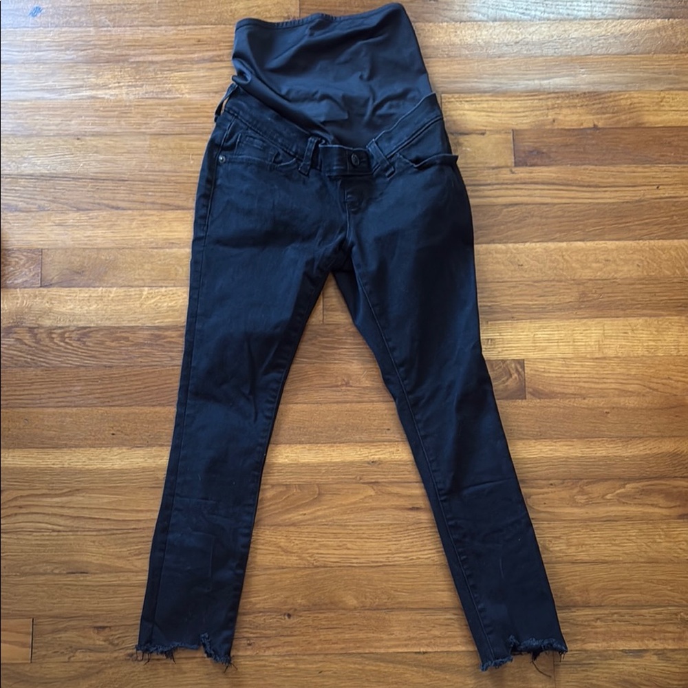 Women's Black Maternity Jeans
